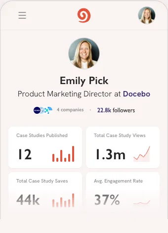 Dusted profile preview: Build your resume